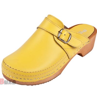 PPS Zoccoli in legno giallo