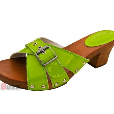 Eleganti zoccoli KD-20 Verde